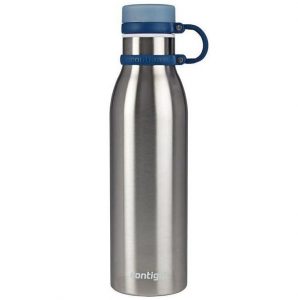 Garrafa Térmica Inox, Isolamento a Vácuo, Parede Dupla Matterhorn, Contigo, Azul, 591ML