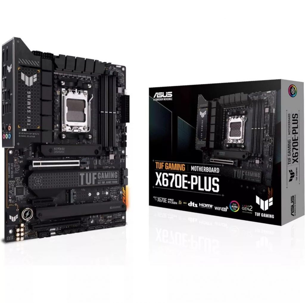 Placa mãe ASUS TUF Gaming X670E-PLUS – AM5 ATX