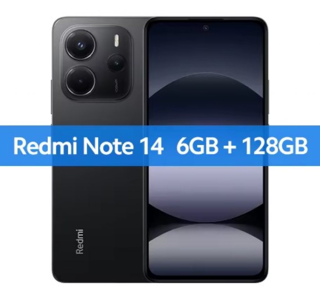 Smartphone Xiaomi Redmi Note 14 MediaTek Helio G99-Ultra 108MP AI Camera 5500mAh 6,67″ 120Hz Tela AMOLED – Versão Global