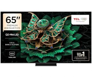 Smart TV TCL 65“ 4K QD-Mini LED C7K Google TV, Dolby Atmos & Vision IQ, Audio Bang & Olufsen – 65C7K