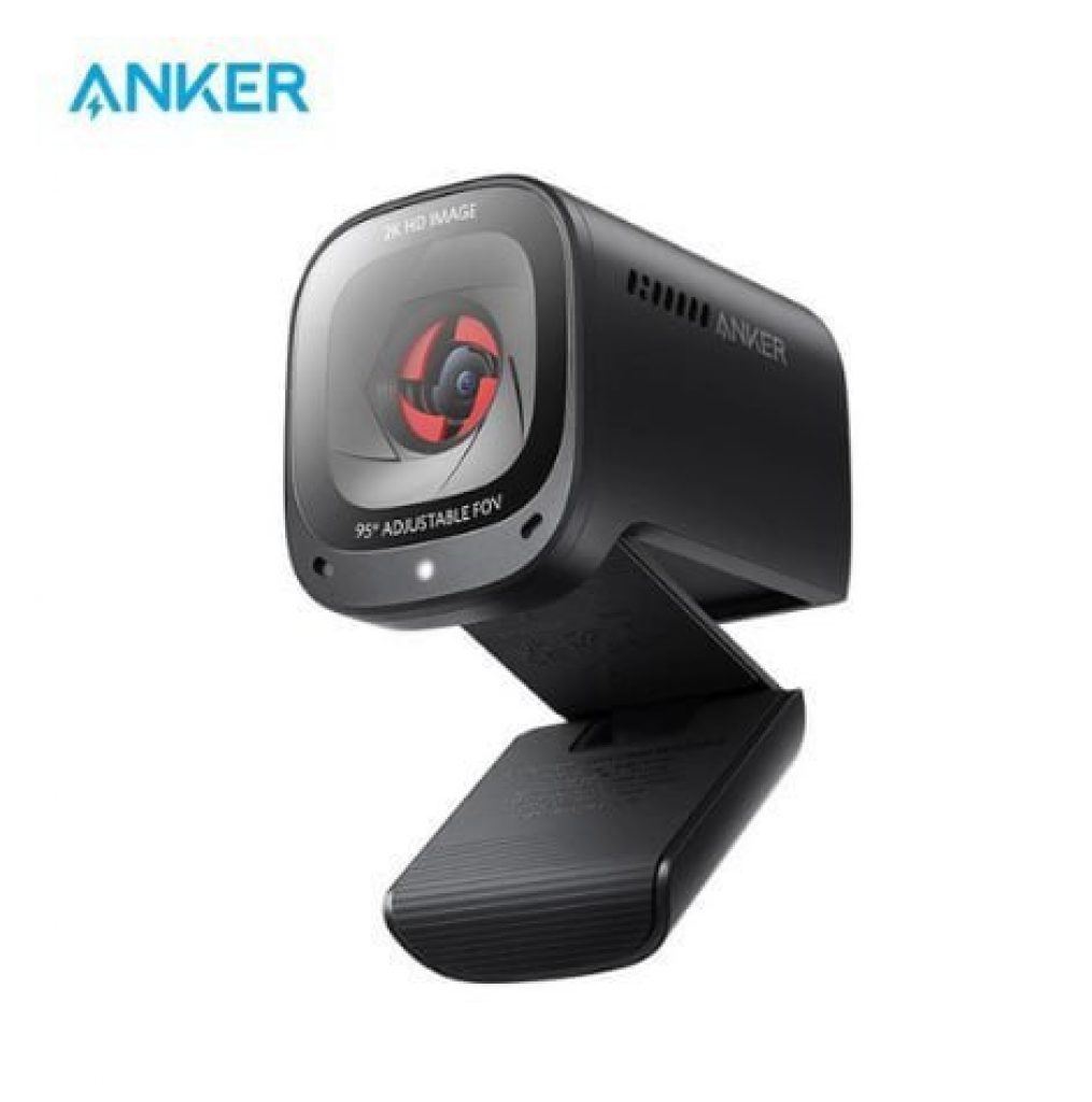Webcam Anker Powerconf C200 2K para computador portátil mini USB câmera web com cancelamento de ruído microfones estéreo web cam