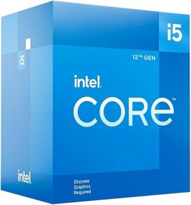 Processador Intel Core i5-12400F, Cache 18MB, 2.5GHz (4.4GHz Max Turbo), LGA 1700 – BX8071512400F