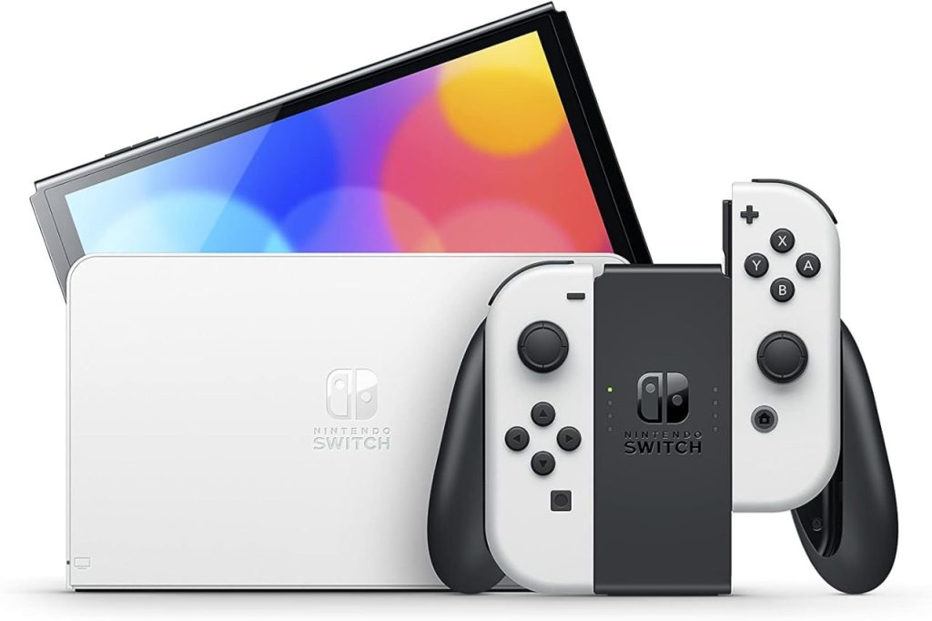Console Nintendo Switch Oled com Joy-Con, Branco – HBGSKAAA2