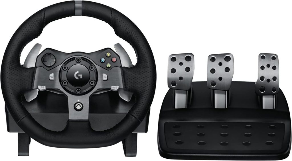 Câmbio Logitech G Driving Force – Compatível com Volantes Logitech G923, G29 e G920 para PS5, PS4, Xbox Series X|S, Xbox One e PC