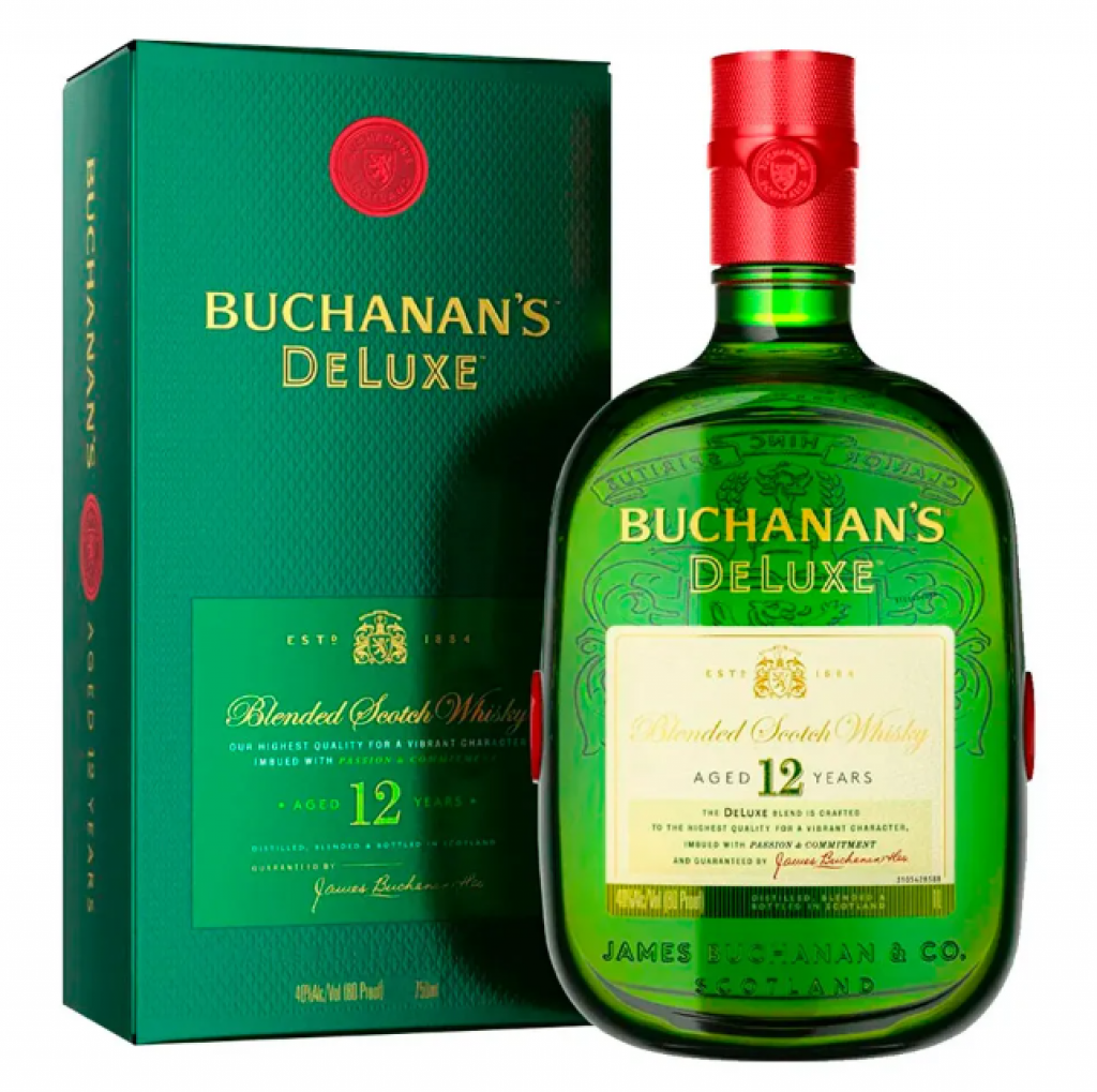 Buchanan’s Whisky Escocês Blended Deluxe Garrafa 1L