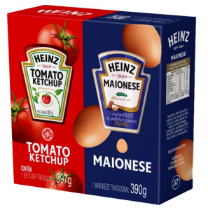 Pack Heinz Ketchup 397G + Maionese 390G