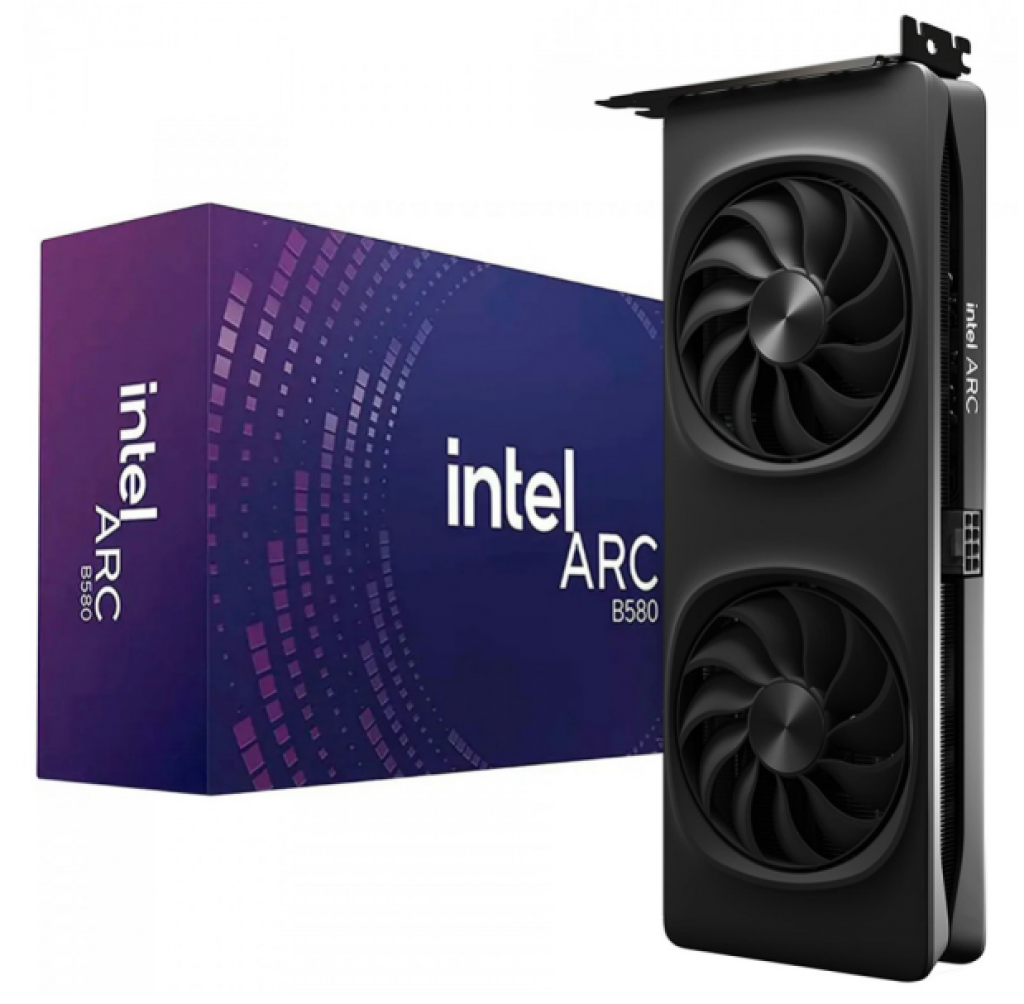 Placa De Vídeo Intel Arc B580 Limited Edition, 12GB, GDDR6, Xe2, Ray Tracing, 31P06HB0BA