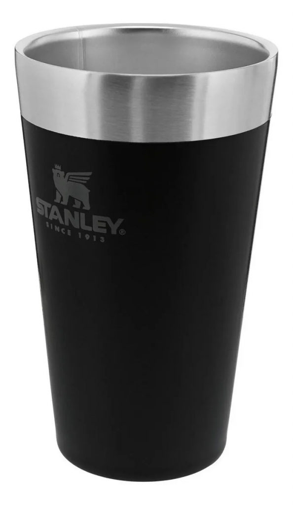 Copo Térmico de Cerveja Stanley Matte Black Preto | 473ML