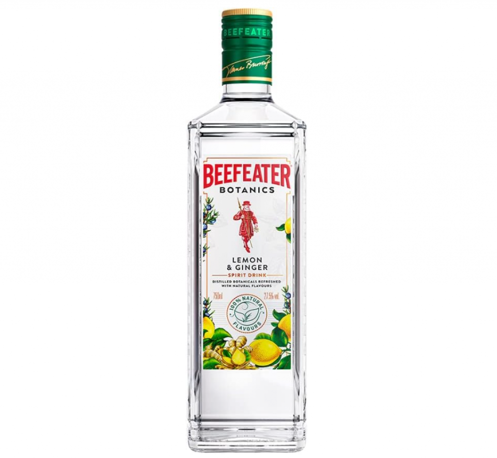 Beefeater Botanics Limão & Gengibre – 750 ml
