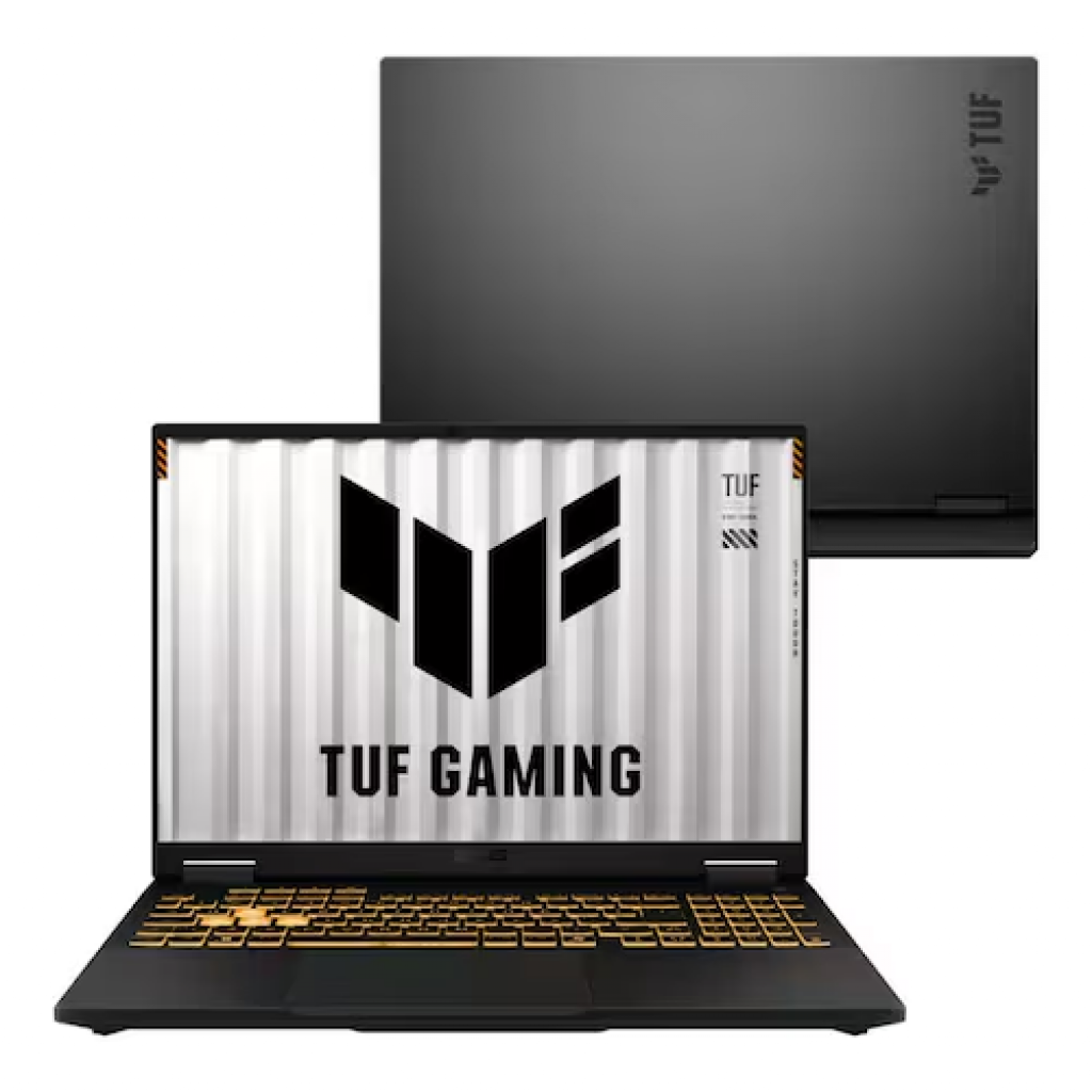 Notebook Gamer ASUS TUF Gaming F16 NVIDIA RTX 5050 8GB Intel Core i7 14650HX 16GB RAM 512GB SSD Windows 11 Tela 16″ 165Hz Nível IPS Cinza – FX608JHR-RV016W