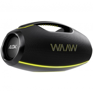 Caixa de Som WAAW by ALOK HYPERBOOM 1000 IPX7 180W RMS Bateria até 12h