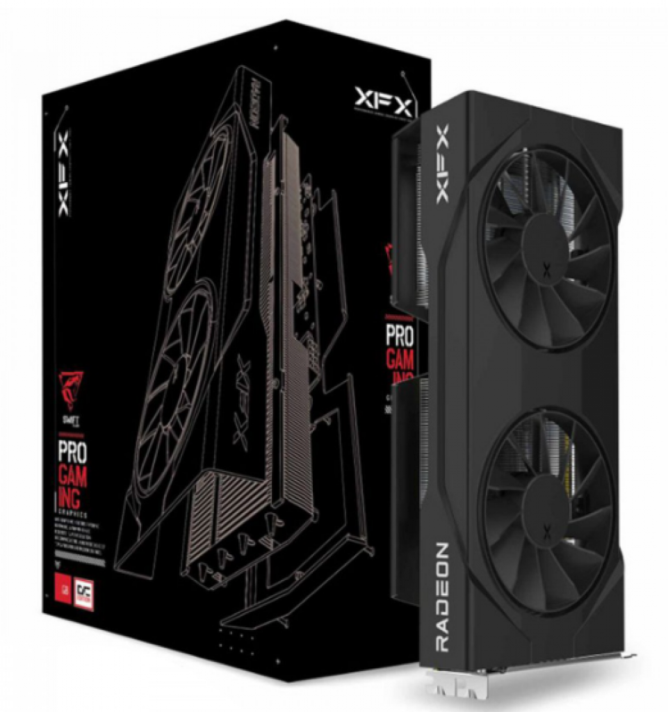 Placa de Vídeo XFX Swift AMD Radeon RX 9060 XT OC, 8GB, GDDR6, FSR, Ray Tracing, RX-96TSW8GBQ