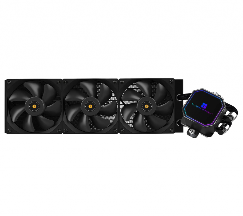 Water Cooler Thermalright Frozen Prism 360 Black para CPU com ventoinha de 120 mm, 360 Black Cold Row, dissipador de calor para AMD/AM4/AM5, Intel LGA 1700/1150/1151/1200/2011