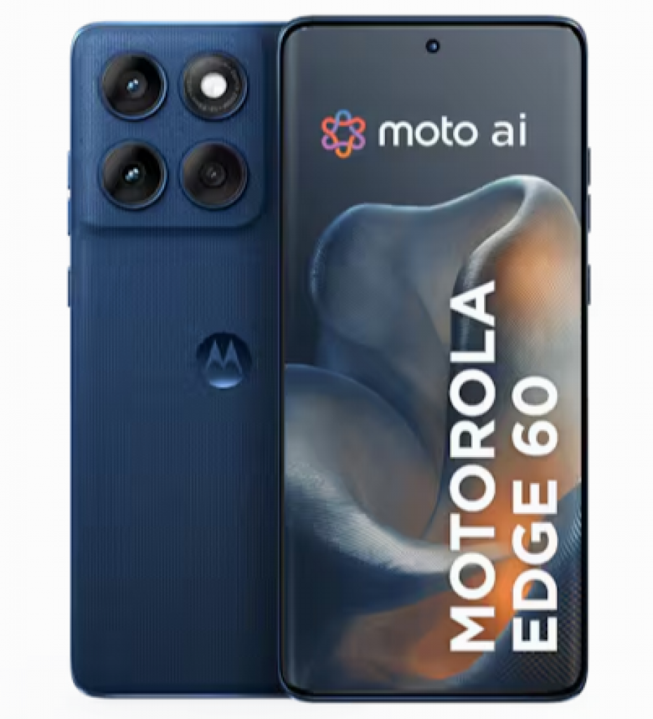 Smartphone Motorola Edge 60 5G 512GB 12GB RAM (+12 GB RAM Boost) Tela Quad-Curve moto AI 50MP Sony