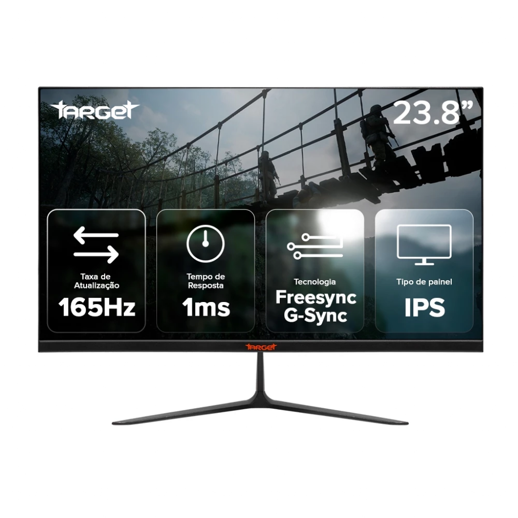 Monitor Gamer TGT Altay Neo, 23.8 Pol, IPS, FHD, 1ms, 165Hz,FreeSync/G-Sync,HDMI/DP, TGT-ATTNEO-BL01