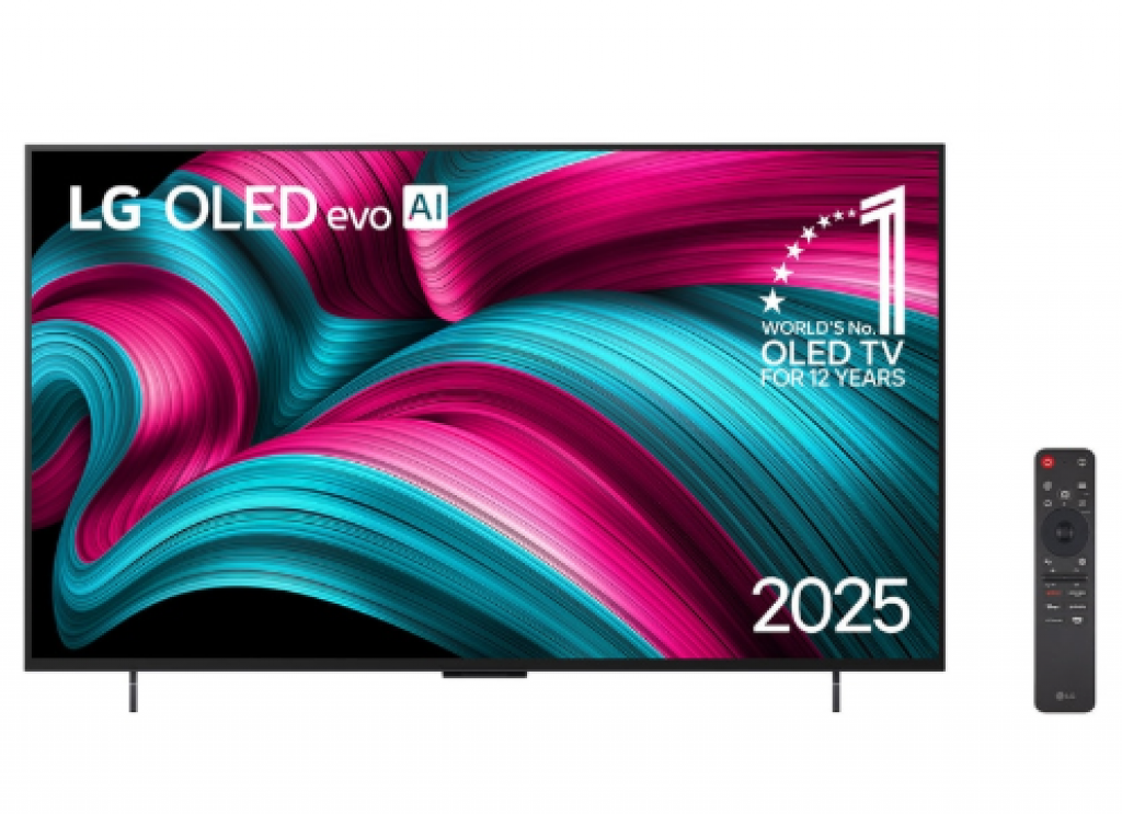 Smart TV LG OLED evo C5 48″: 4K, brilho aprimorado, Processador Alpha 9 AI Gen8 e webOS com IA. Desfrute de pretos absolutos, cores perfeitas e uma experiência de entretenimento imersiva – OLED42C5PSA
