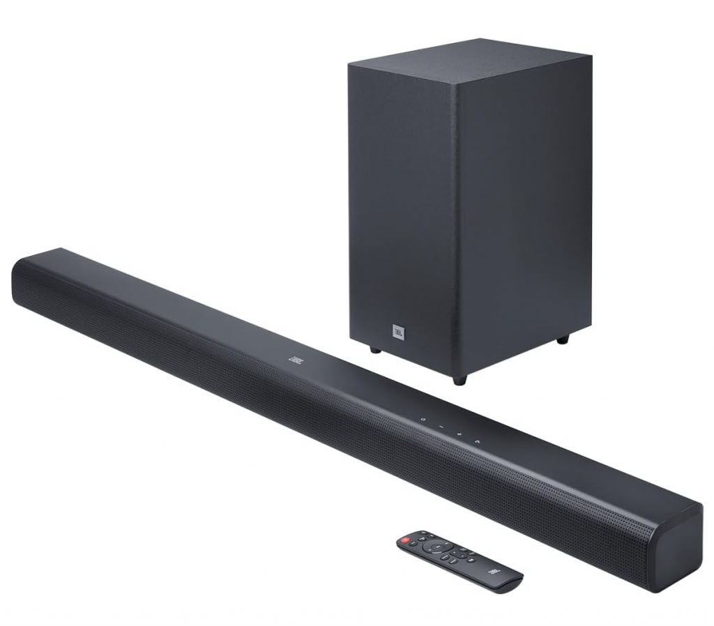 Soundbar JBL Cinema SB580, 3.1 Canais, Com Subwoofer Sem Fio, Dolby Atmos – 220W RMS – JBLSB580BLKBR