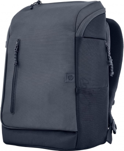Mochila HP Travel – Para Notebook de até 15,6 Polegadas, Multi-compartimentos, Expansível até 30L, com Alças Acolchoadas, Exterior Feito de Materiais Reciclados, Azul – 6B8U4AA