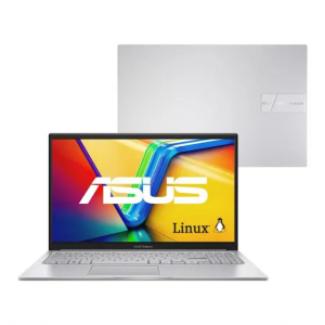 Notebook ASUS Vivobook 15 Intel Core i5 1334U 8GB RAM 512GB SSD Linux KeepOs Intel Iris Xe Tela 15,6″ LED FHD Silver – X1504VA-NJ1741