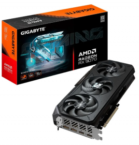 Placa de Vídeo Gigabyte RX 9070 GAMING OC 16G AMD Radeon, 16GB, GDDR6, 256bits, RGB, OpenGL 4.6 – GV-R9070GAMING OC-16GD