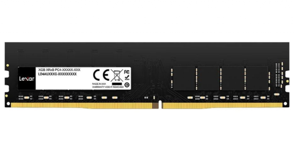 Memória RAM Lexar 32GB, 3200MHz, DDR4, CL22, Preto – LD4AU032G-B3200GSST