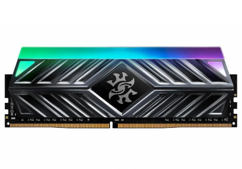 Memória XPG Spectrix D41, 8GB, 3200MHz, DDR4, RGB, CL 16, Cinza – AX4U32008G16A-ST41