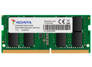 Memória Para Notebook Adata, 16GB, 3200MHz, DDR4, CL22 – AD4S320016G2