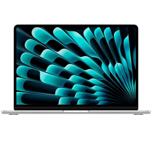Notebook MacBook Air Apple 13″ Chip M4, CPU 10 Núcleos, GPU 8 Núcleos, Neural Engine 16 Núcleos, 16GB RAM, SSD 256GB, Prateado – MW0W3BZ/A