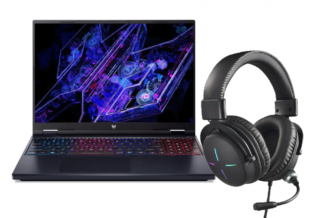 Notebook Predator Helios Neo PHN16-72-74VX i7-14700HX 14º Windows 11 Home 16GB RAM 512GB SSD RTX 4070 16” WUXGA 240Hz + Headset Nitro NHW200