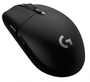 Mouse Gamer Sem Fio Logitech G305 LIGHTSPEED, 12000 DPI, 6 Botões, Preto - 910-005281