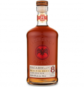 Rum Bacardi Reserva Ocho, Rare Gold, 8 anos, 750 ml
