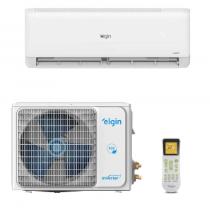 Ar Condicionado Split Elgin Hi Wall Eco Inverter II 18.000 BTUS Frio Branco Monofásico 220V – 45HJFI18C2WC/45HJFE18C2CC