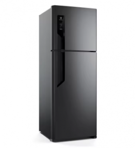 Geladeira/Refrigerador Electrolux Frost Free Duplex Black Inox Look 480L Efficient TF71B – 220V