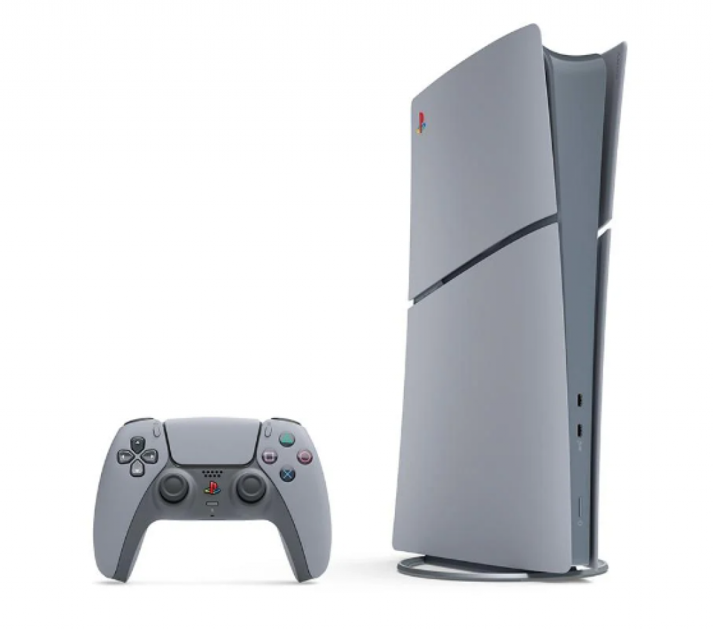 Console PlayStation 5 Edição Slim Digital, SSD 1TB, Com Controle Sem Fio, Bundle Edição Limitada Do 30º Aniversário, Cinza e Preto – 1000046555