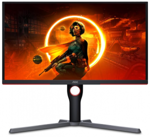 Monitor Gamer AOC DESTINY 24.5 LED Full HD, Wide, 240Hz, 0.5ms, HDMI e DisplayPort, 119,9% sRGB, HDR 10, FreeSync Premium, VESA – 25G3ZM