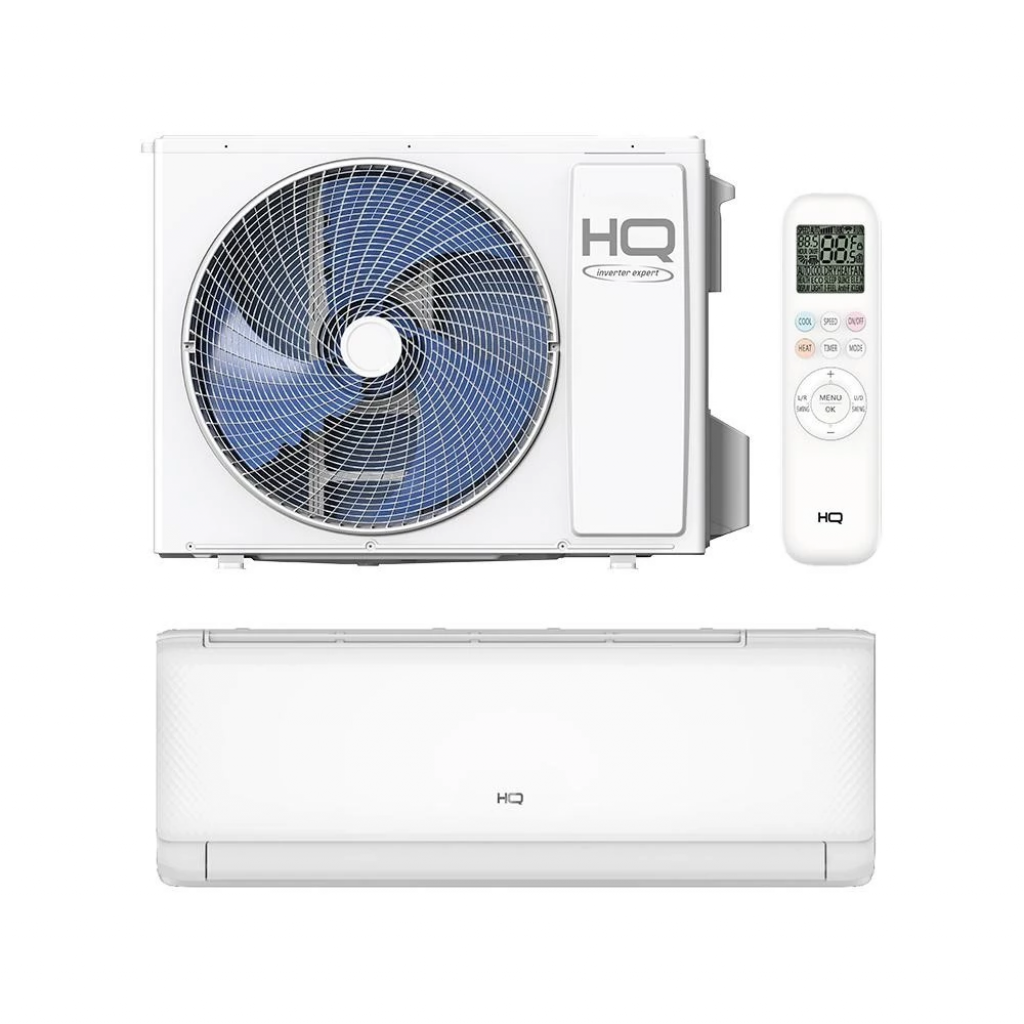 Ar Condicionado Split HQ Hi Wall Inverter 12.000 BTU/h Quente e Frio Monofásico Branco, 220V – HQ-INV12000QFA