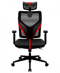 Cadeira Gamer ThunderX3 YAMA1 Ergonomica, Reclinável, Preta e Vermelho – 69675