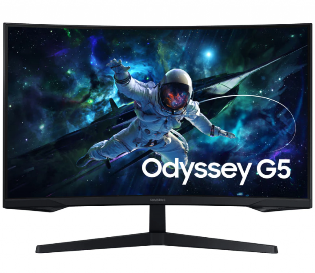 Monitor Gamer Samsung Odyssey G5 32”, QHD, 165Hz, 1ms, Freesync, HDMI, DP Preto