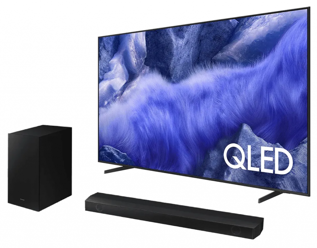 Combo Samsung Vision AI TV 65QEF1 QLED 4K 2025 + Soundbar HW-B450F – F-QN65QEF1B450