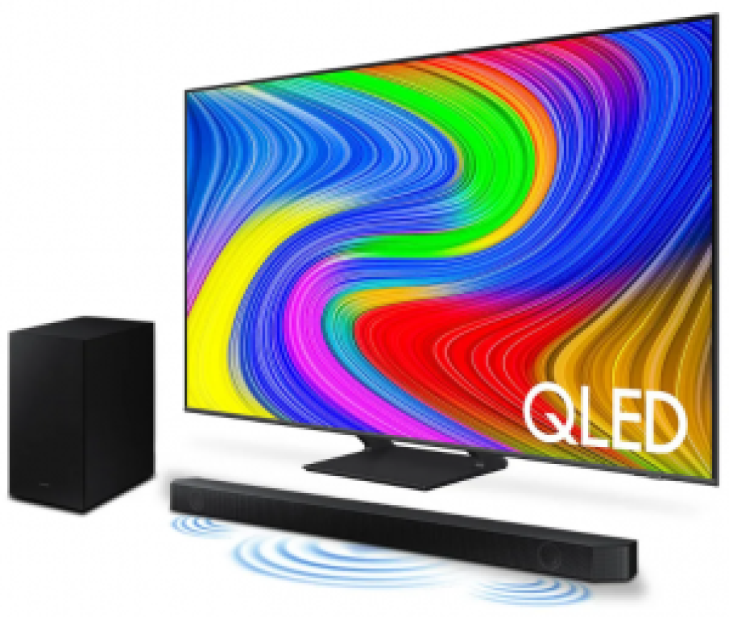 Combo Samsung Smart TV 65″ QLED 4K 65Q60D + Soundbar Samsung HW-Q600C