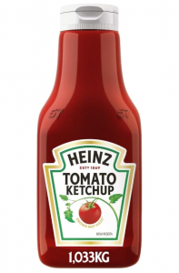 5x Ketchup Heinz Tradicional, 1,033KG – Tamanho Grande