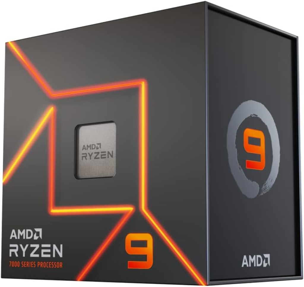 Processador AMD Ryzen 9 7900X, 5.6GHz Max Turbo, Cache 76MB, AM5, 12 Núcleos, Vídeo Integrado – 100-100000589WOF