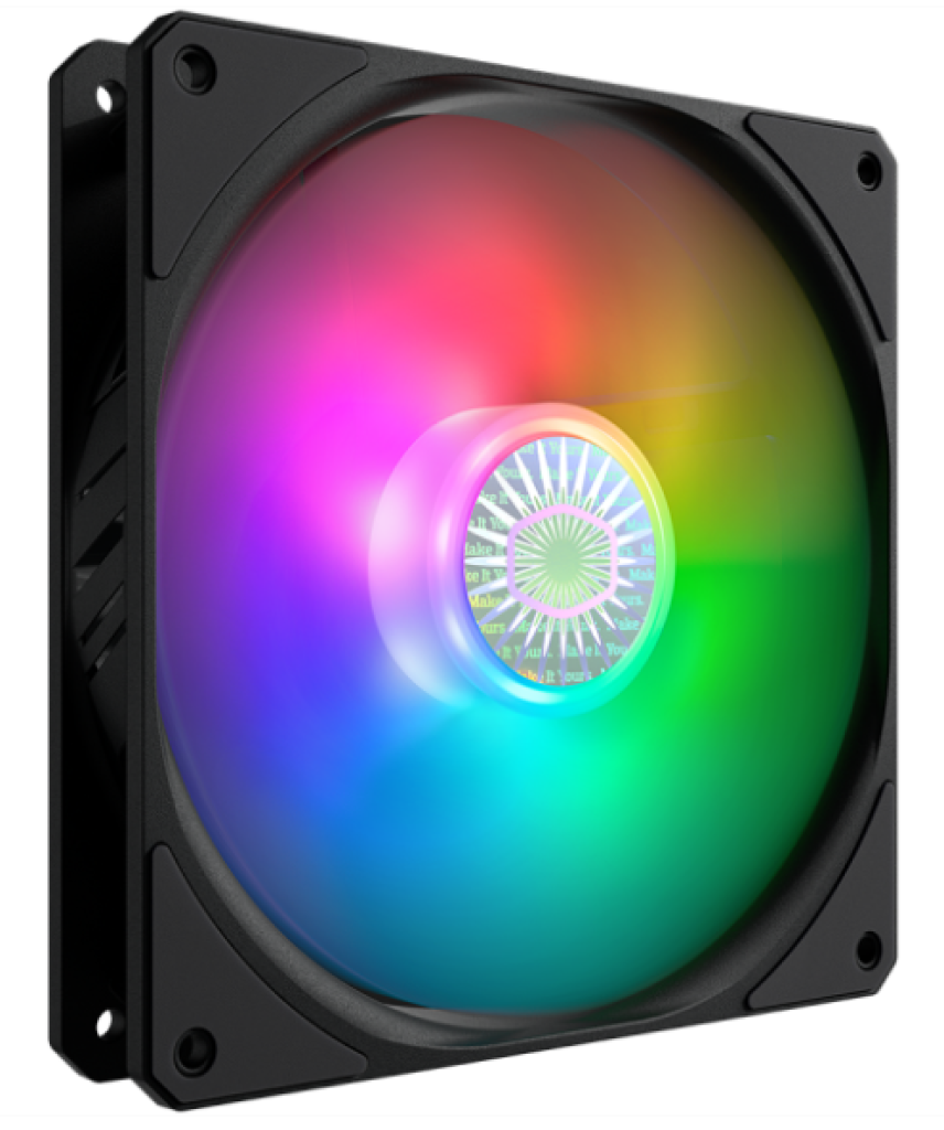 Ventoinha para Gabinete, 140mm, Cooler Master, SickleFlow MF140, ARGB, 1800RPM, 67 CFM – MFX-B4DN-14NPA-R1