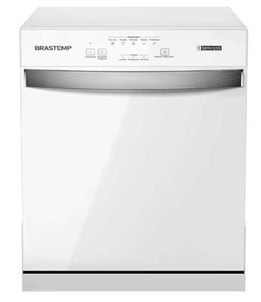 Lava-louças Brastemp 8 Serviços BLF08 Branca – BLF08BBBNA