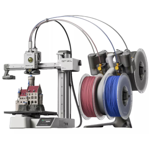 Impressora 3D Bambulab A1 Mini Combo AMS Lite FDM, Calibração Automática. Modo baixo ruído, PEI Plate