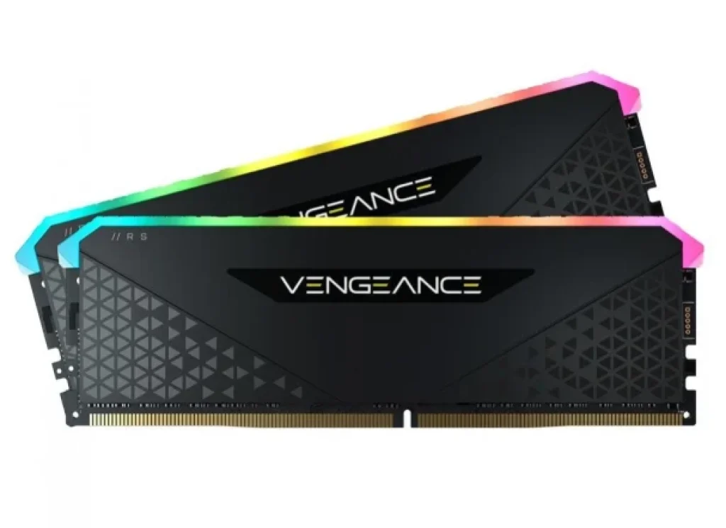 Memória DDR4 Corsair Vengeance RGB RS, 16GB (2x8GB), 3600MHz, CL18, Black – CMG16GX4M2D3600C18
