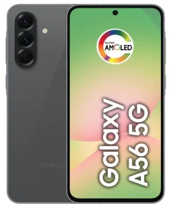 Smartphone Samsung Galaxy A56 5G 128GB, 8GB RAM, Câmera Tripla até 50MP, Tela Super AMOLED 6.7″, IP67, NFC, Vídeo HDR e Recursos AI