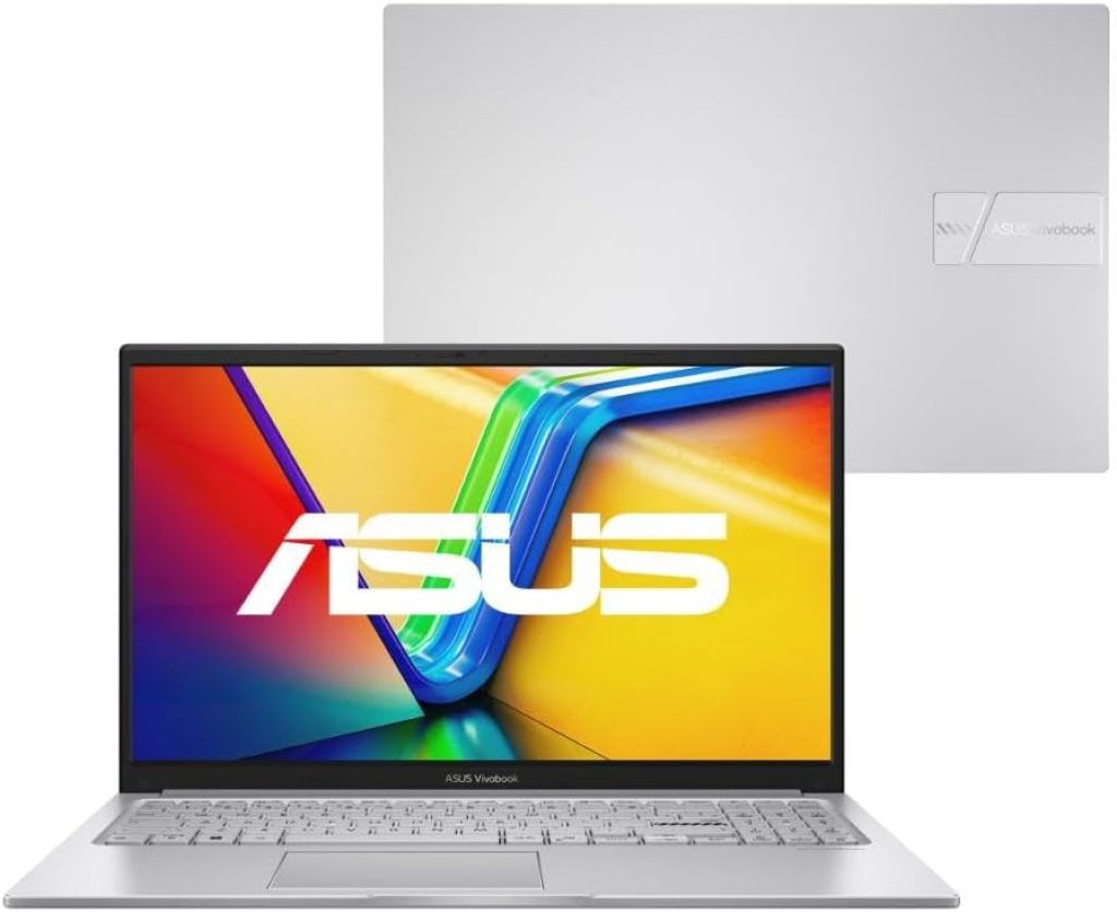 Notebook ASUS Vivobook 15 – Intel Core i5 1334U 16GB RAM 1TB SSD KeepOS Linux Intel Iris Xe Tela 15,6″ LED FHD Silver – X1504VA-NJ2247