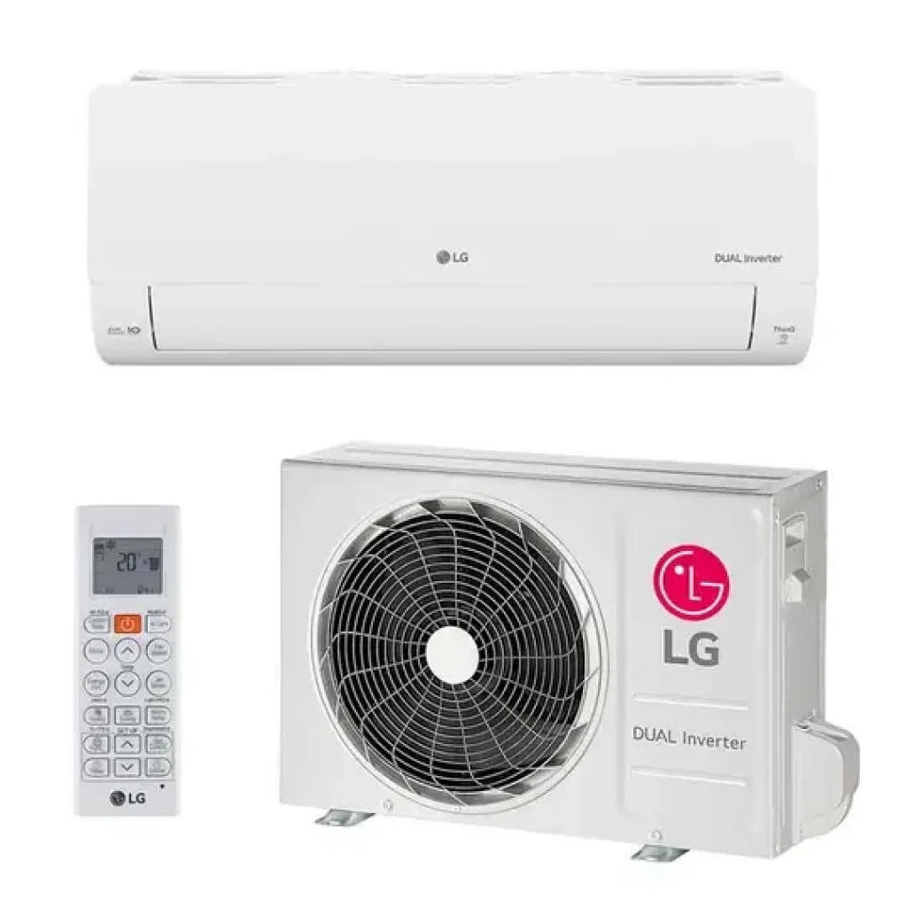 Ar-Condicionado Split LG Dual Inverter Voice +IA com 12.000 BTUs, Frio, Branco – S3NQ12JA