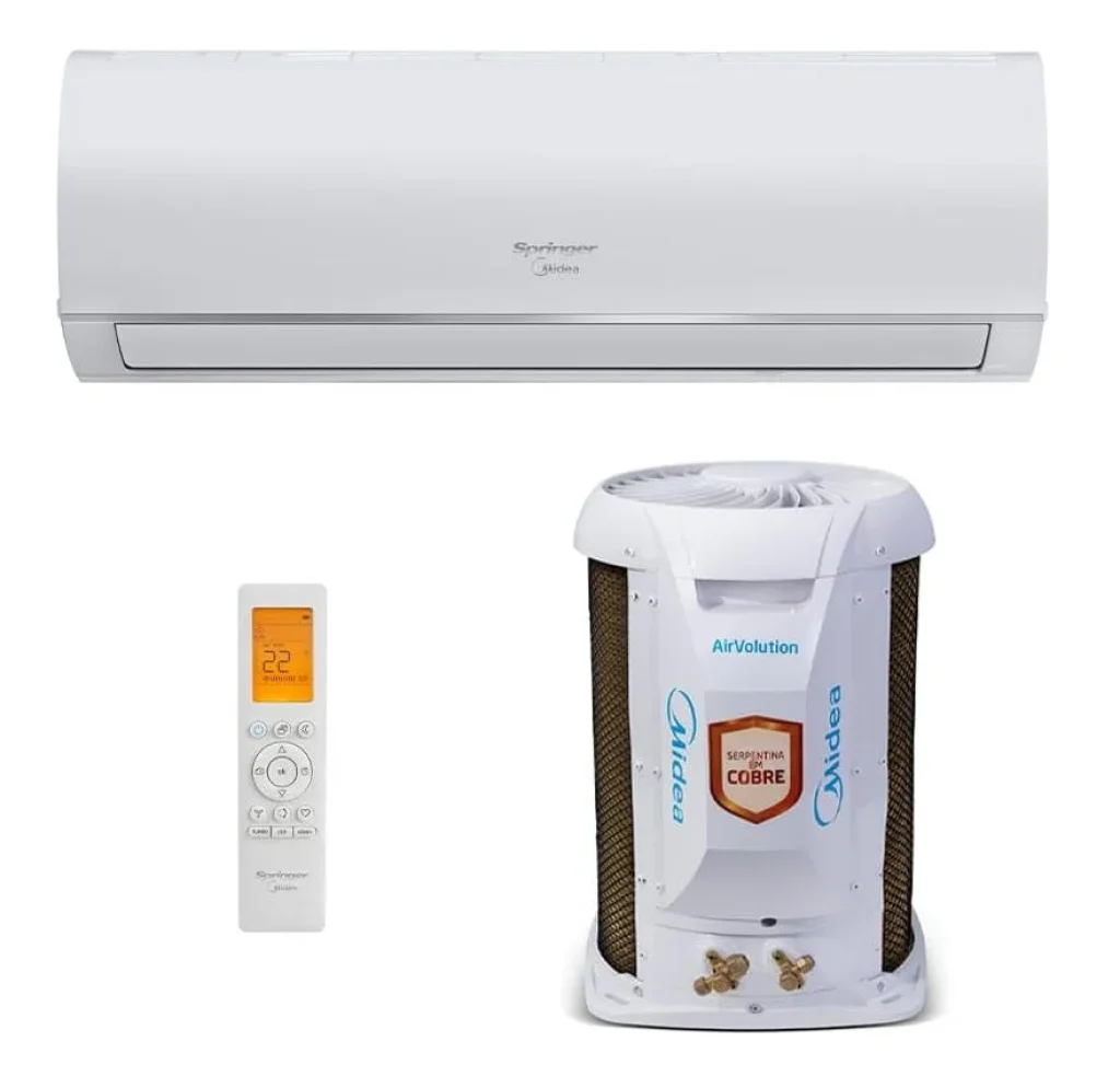 Ar Condicionado Split Springer Midea AirVolution Connect 12000 BTUs Frio 220V Conv – 42AFFCI12S5